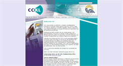 Desktop Screenshot of cckl.nl